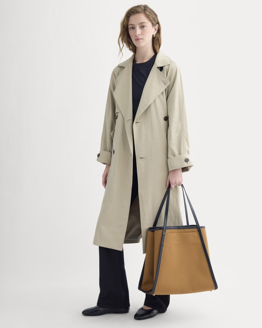 Canvas Lug Tote | Golden Brown