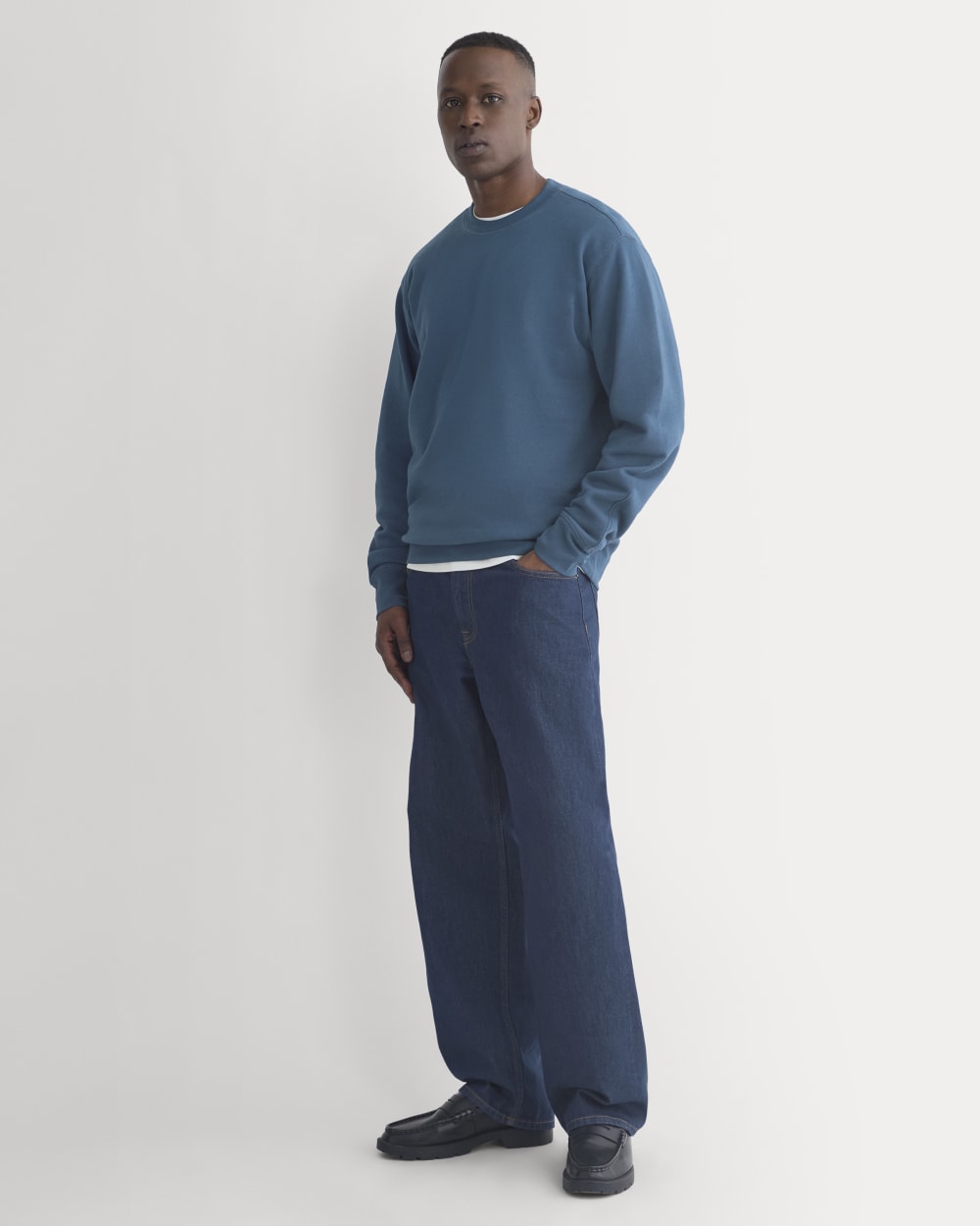 Lightweight Terry Sweatshirt | Blue Wing Teal