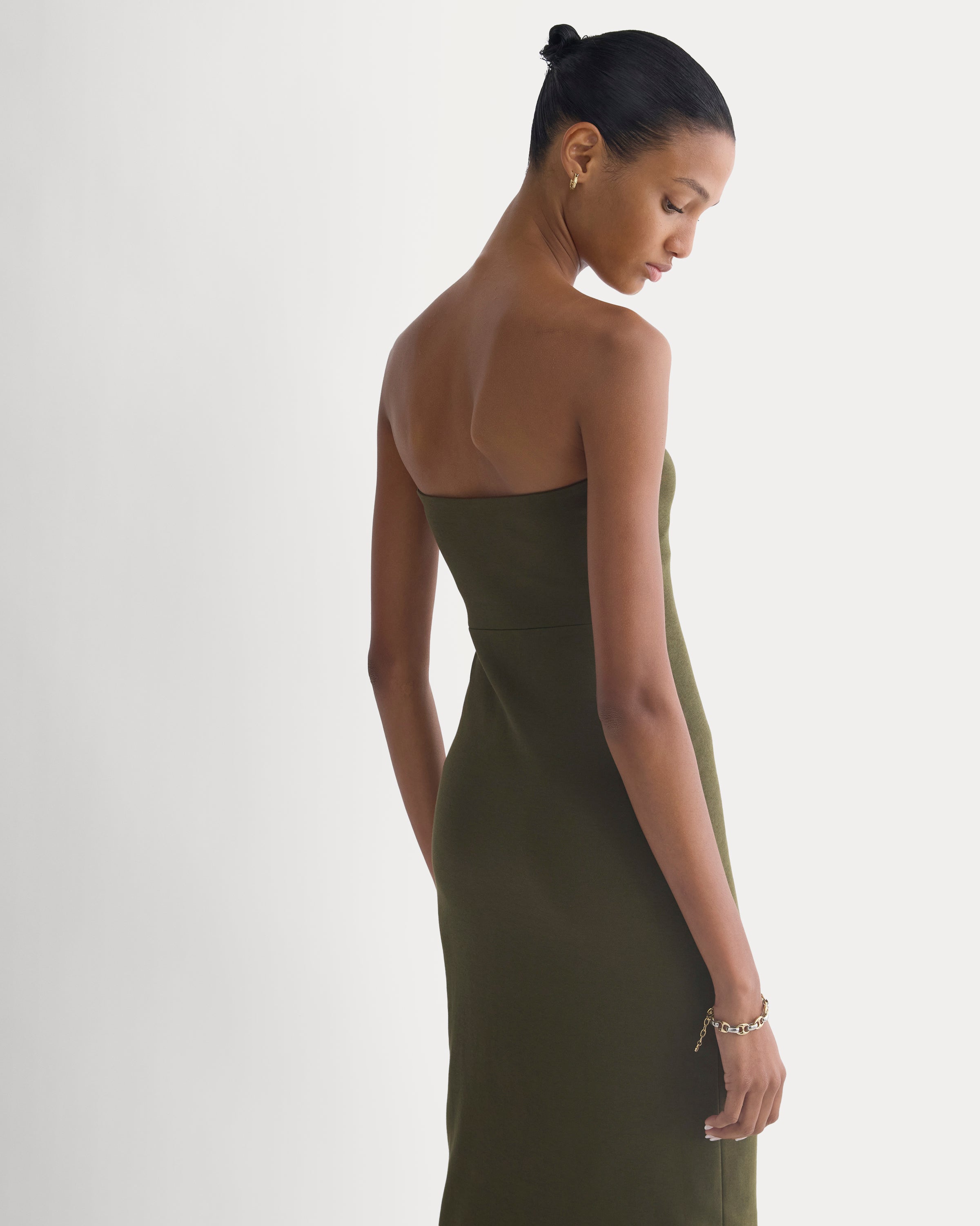 Form Tube Dress | Olive Night