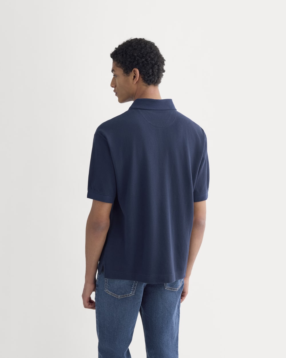 Classic Piqué Polo | Navy