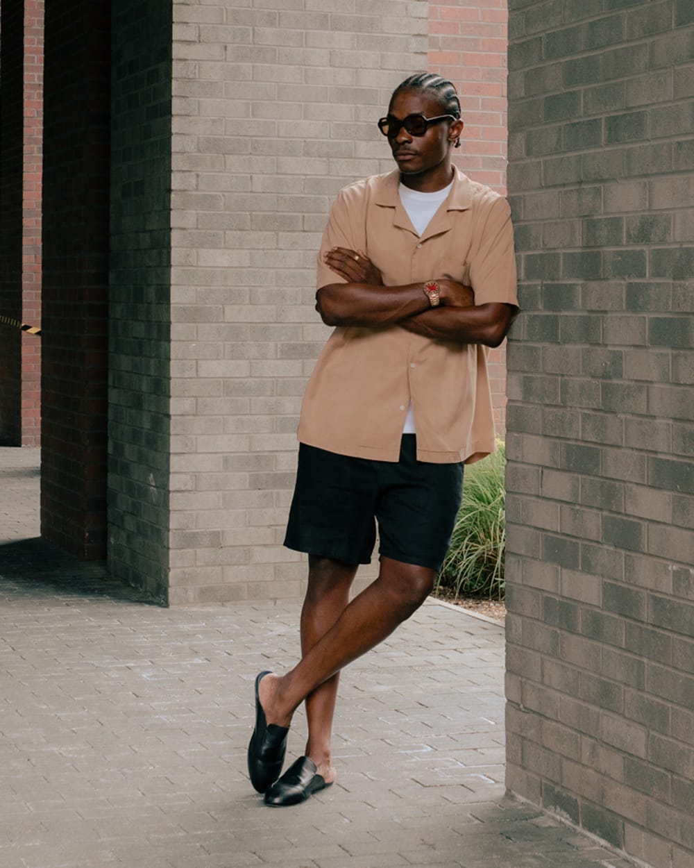Linen Easy Short | Agave Green