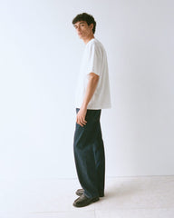 Archive Relaxed-Fit Cotton Crew | White