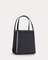 Canvas Mini Lug Tote | Black