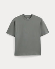 Archive Relaxed-Fit Cotton Crew | Agave Green