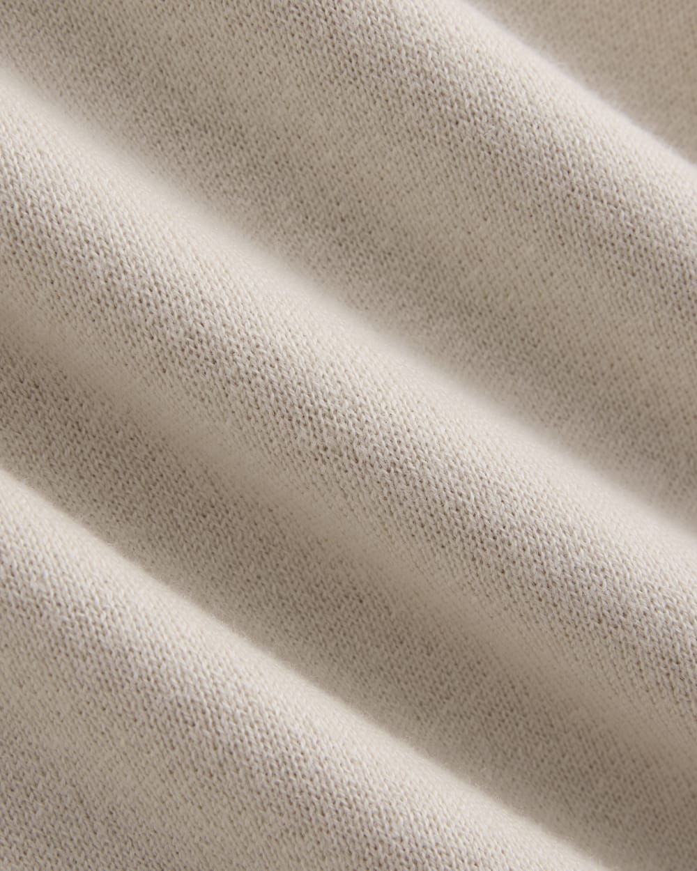 Double Knit Crew in Cotton Merino | Bone/Cream/Sand/Light Camel