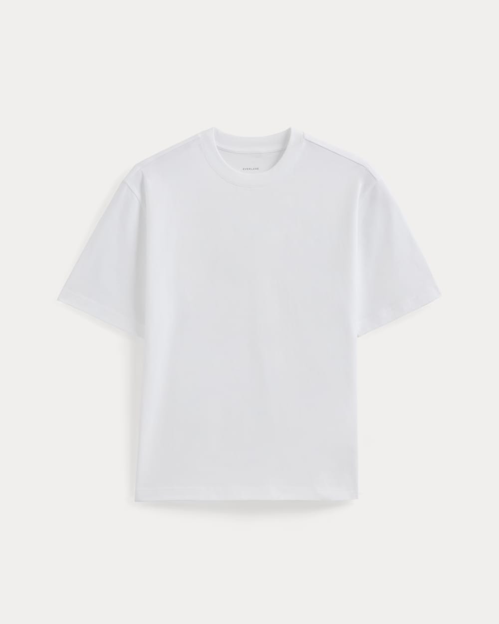 Archive Relaxed-Fit Cotton Crew | White
