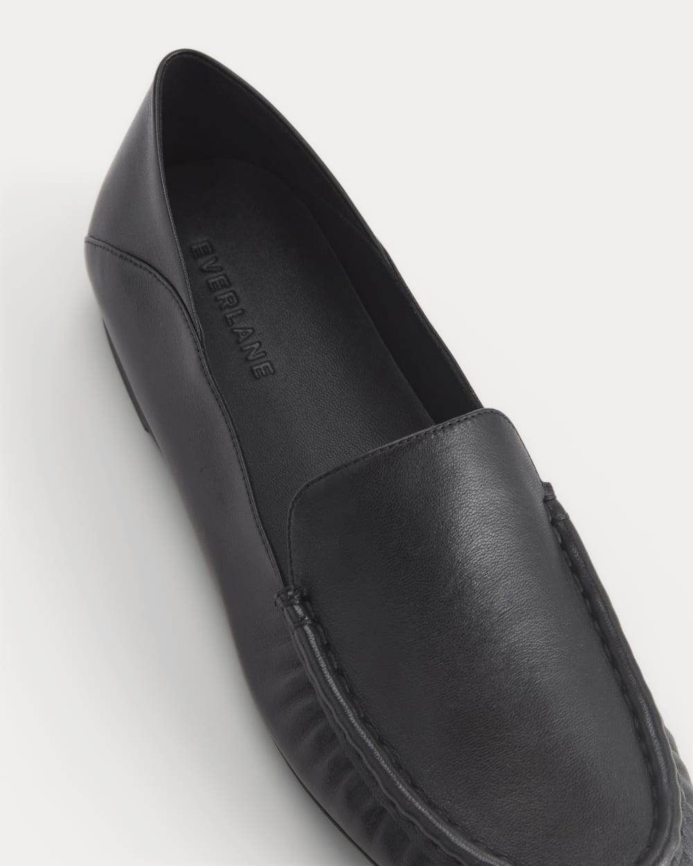 Leather Day Driver Loafer | Black